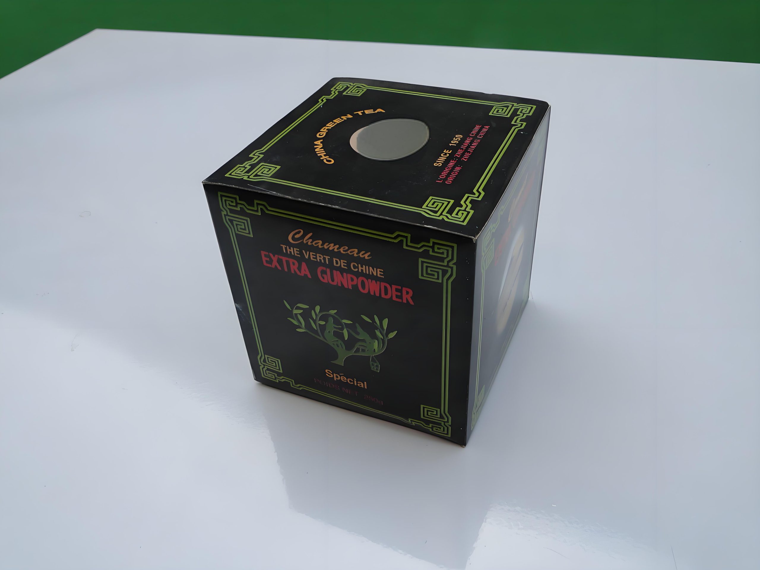 gunpowder tea box